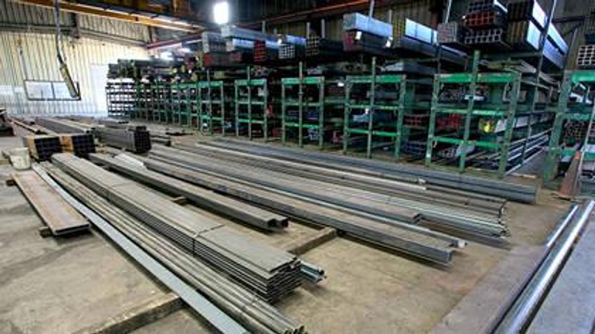 Used F&P Steel Service Center Equipment in Serbia