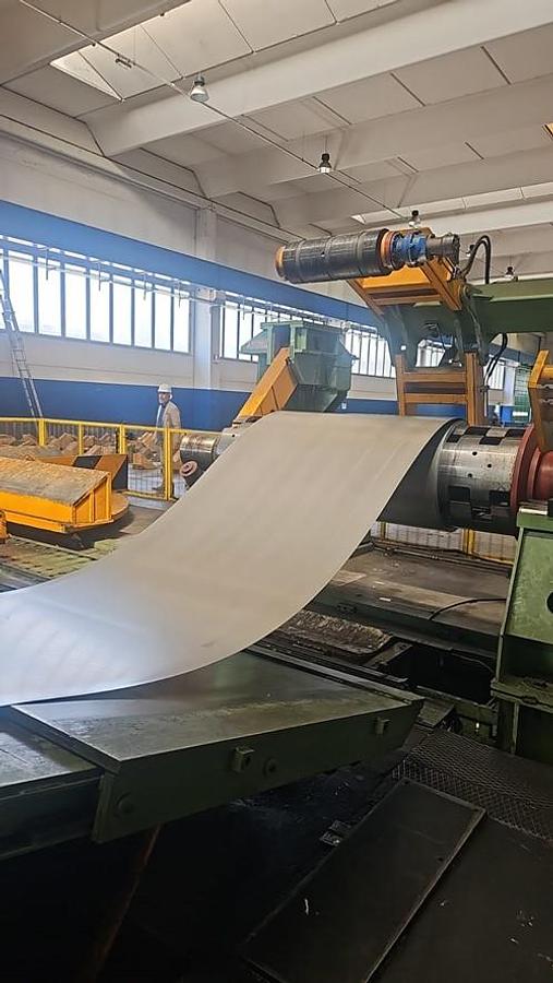 Used NOVASTILMEC etc. 2000x5mm Multi-Blanking Line