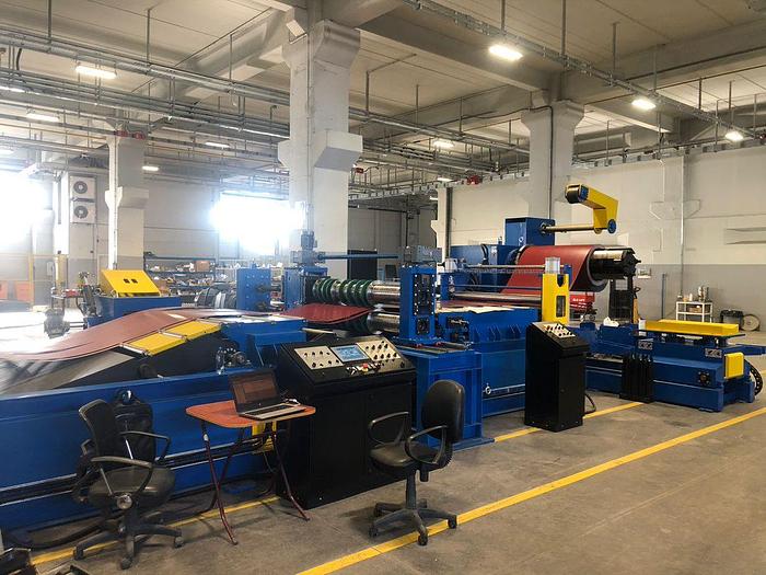 Used  F&P + Other 1620x2mm Slitting Line LIKE NEW #4906