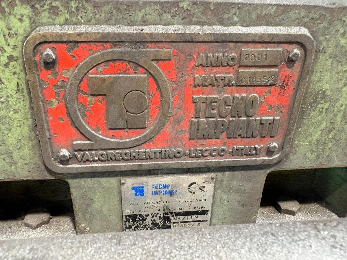 Used TECNOIMPIANTI MonoBlock Wire Drawing Line