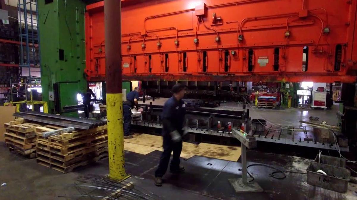 Used *** Large Straight Side Presses