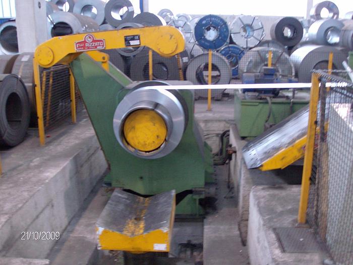 Used  RIZZATO 650x2mm Cut To Length Line #0283