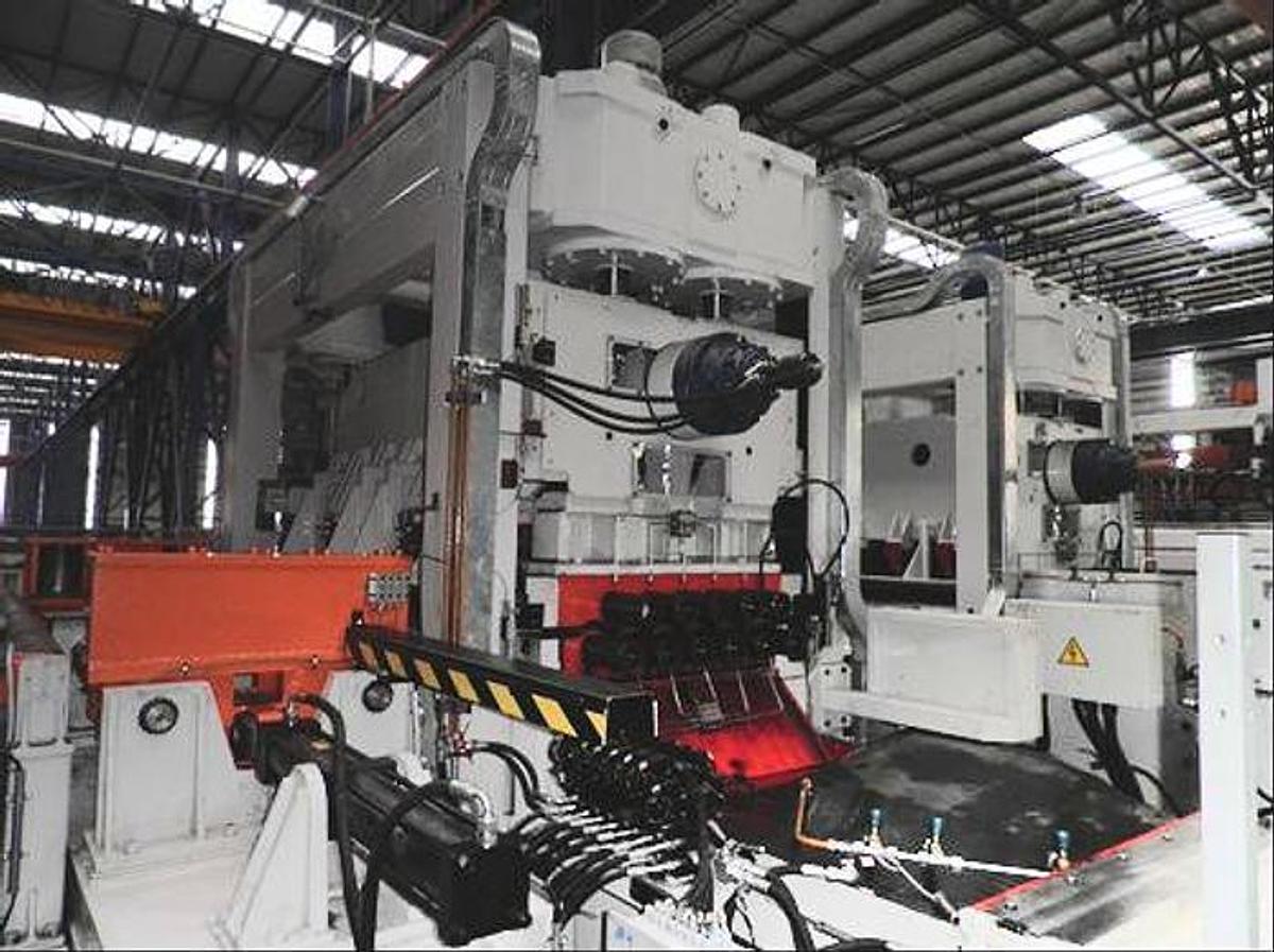 Used F&P Choice used coil and sheet metal fabrication equipment for Australia