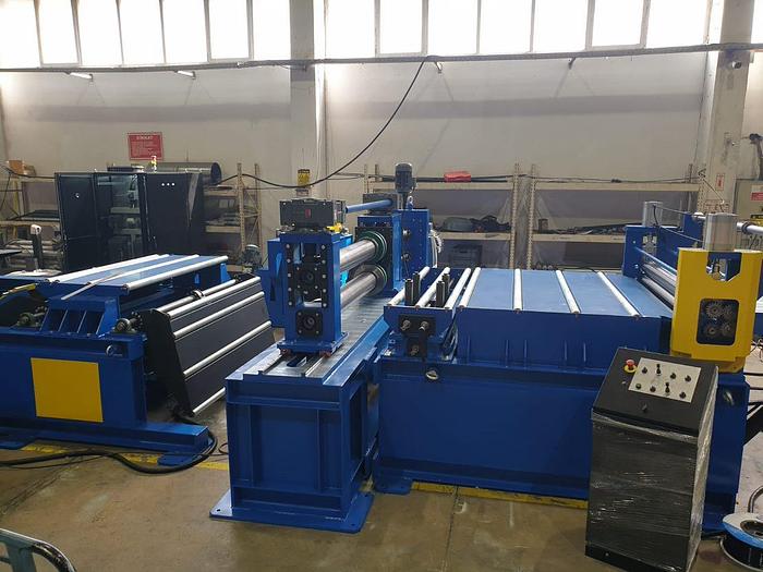 Used  F&P + Other 1620x2mm Slitting Line LIKE NEW #4906