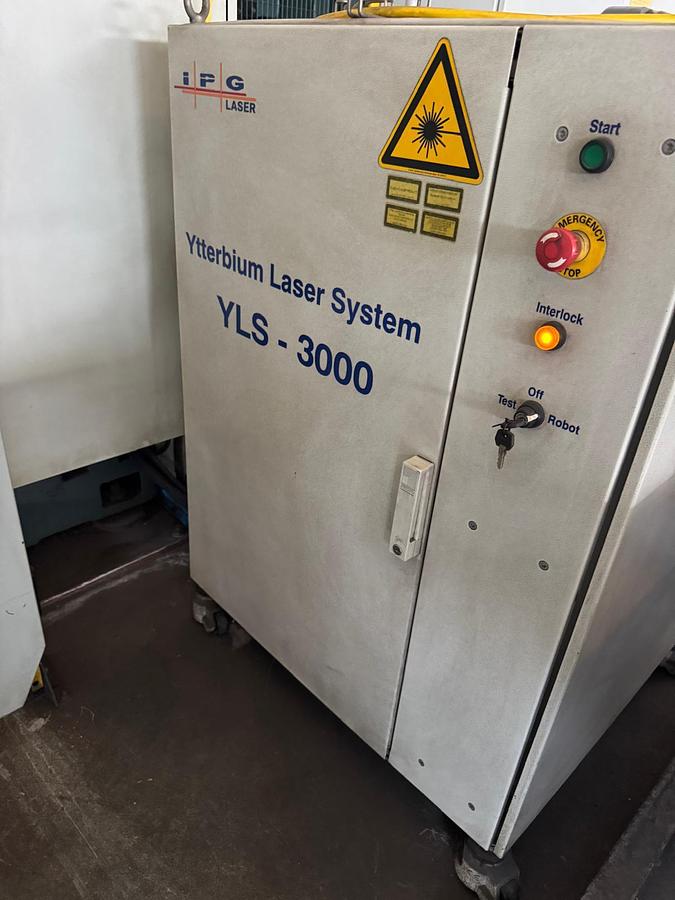 Used ADIGE 3kW Laser Cutter with Part Loader & Unloader