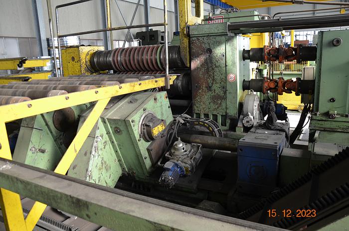 Used STAM 1600mm x 7mm Slitting Line (Used) #4863