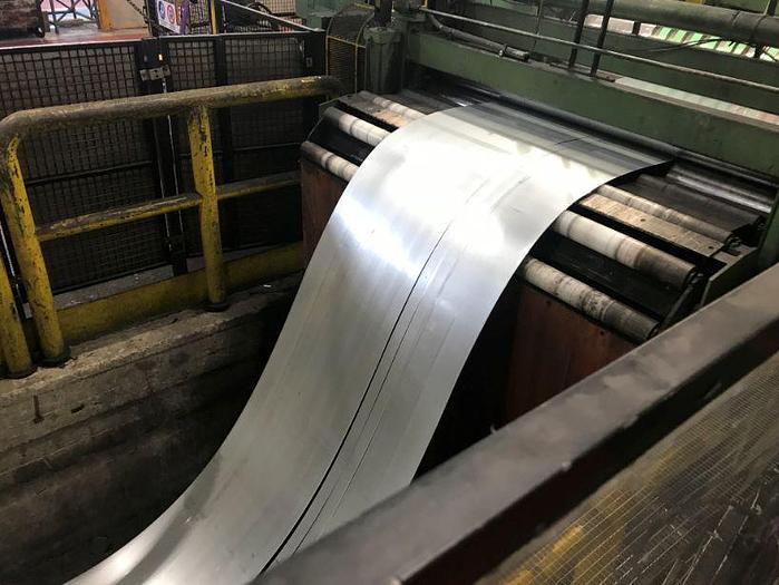 Used  SA.MO.  1800x3mm Slitting Line (Used) #4911