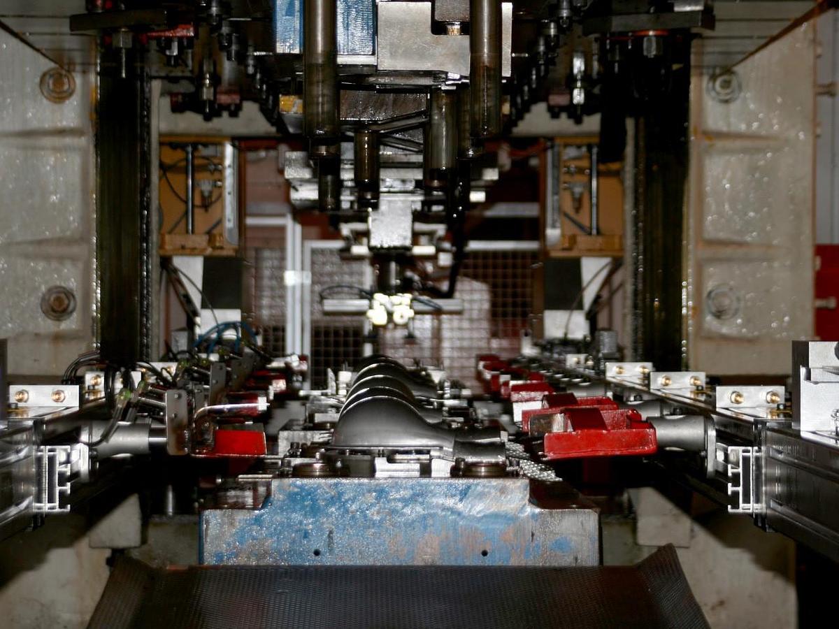 New F&P Stamping Press Automation #0276