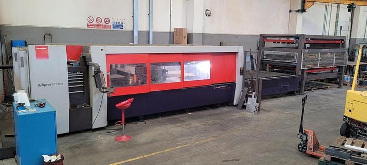 Used F&P Choice coil and sheet metal fabrication equipment for Serbia