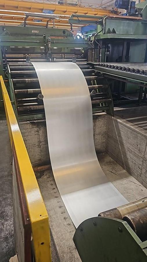 Used NOVASTILMEC etc. 2000x5mm Multi-Blanking Line