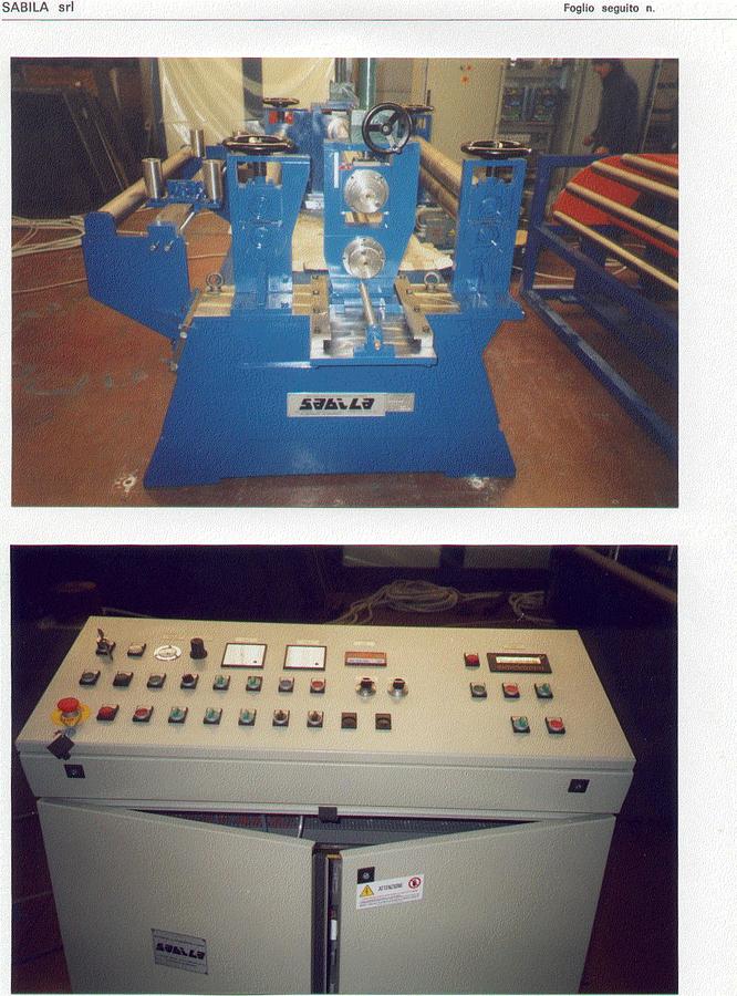 Used  SABILA 1500x2.5mm Slitting Line