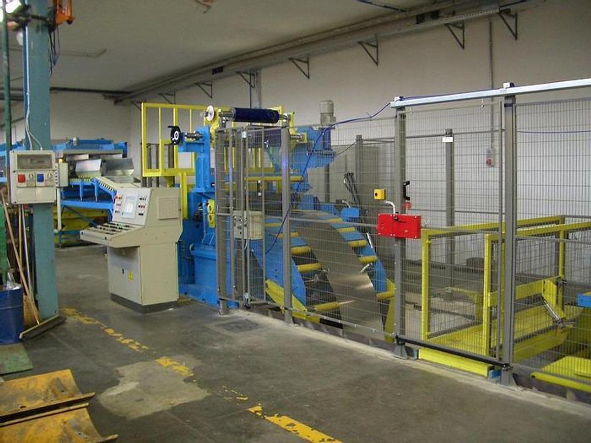 New F&P Steel Service Center: all equipment