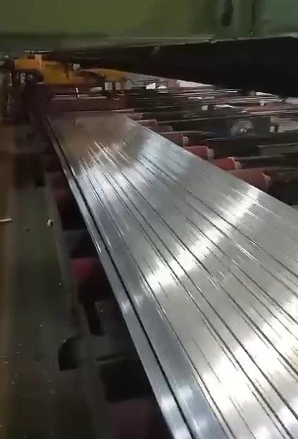 Used BREDA etc. Aluminium Profile Extrusion Line with 1600ton Press