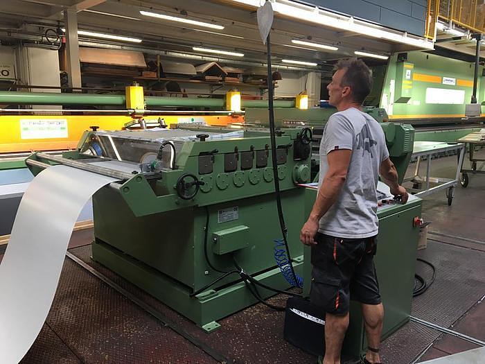 Used *** Maszyny do produkcji rynien metalowych