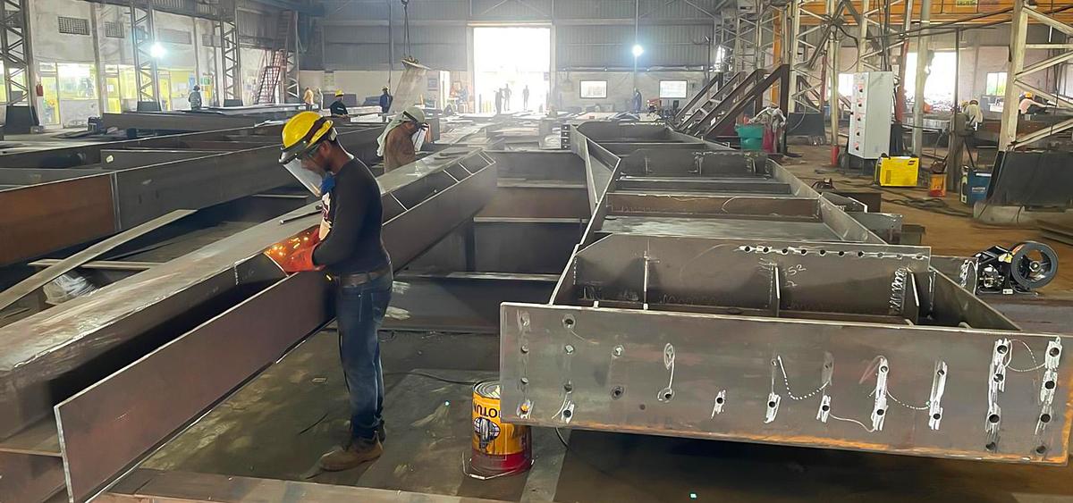 Used  F&P Steel Service Center Equipment in Kosovo