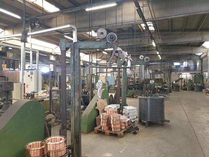 Used  *** Copper Wire Wet- Drawing M/c 's etc. #0384