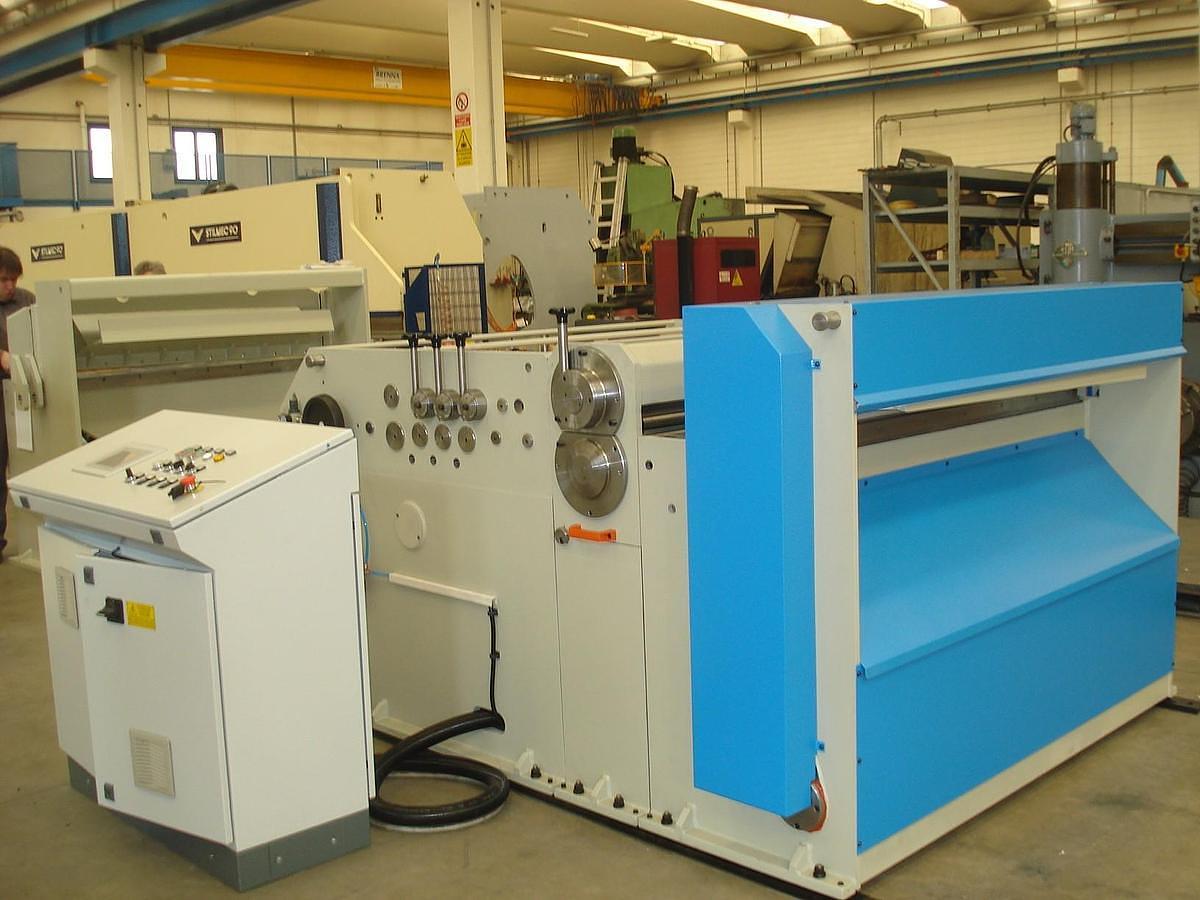 Used F&P Choice coil and sheet metal fabrication equipment for Australia