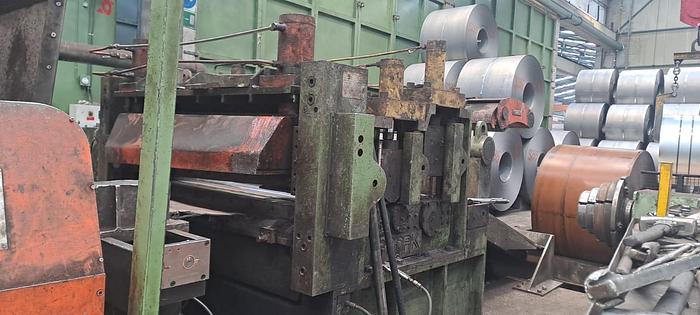 Used BONAK 1550mm x 6mm Slitting Line (Used) #4965
