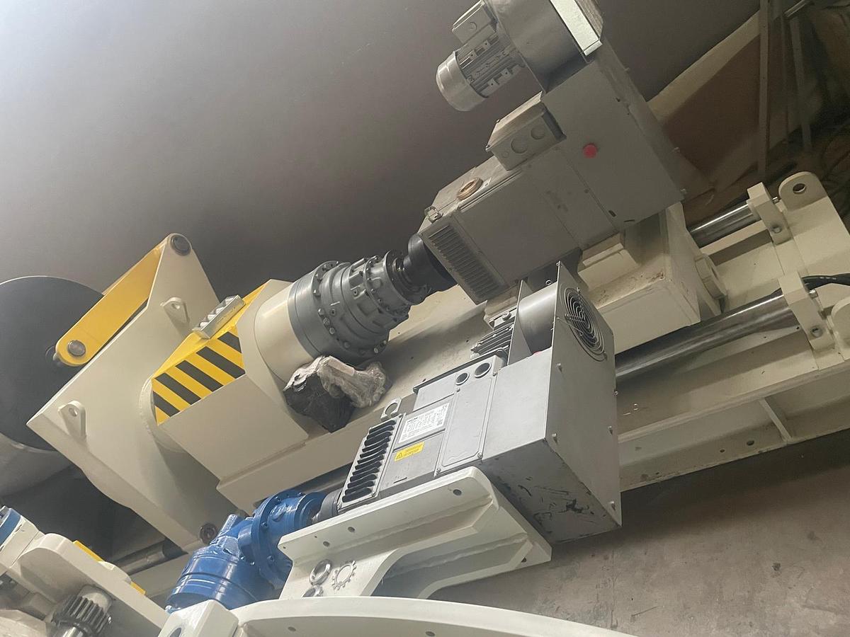 New  F&P 2000x4mm Slitting Line being built #0074