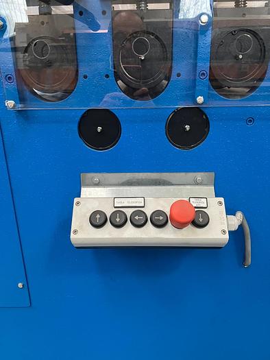 Used  GABELLA 1500x2mm Multi-Blanking Line w. mini-Recoiler #0124