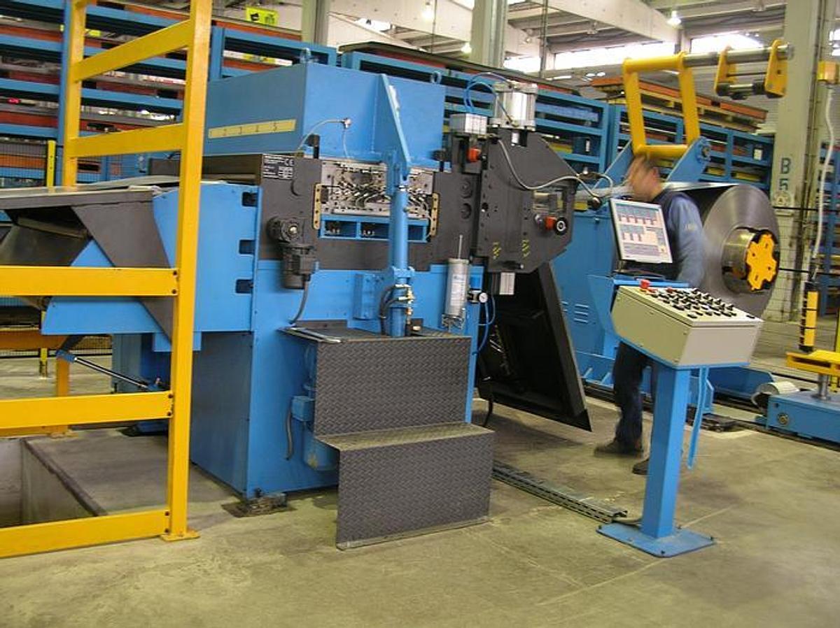 New F&P Steel Service Center (Coil): all equipment