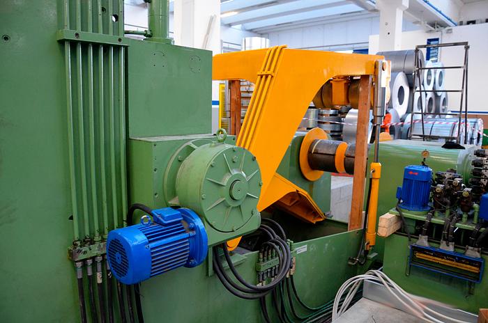 Used F&P + Other 1550mm x 5mm Slitting Line (Used) #4908