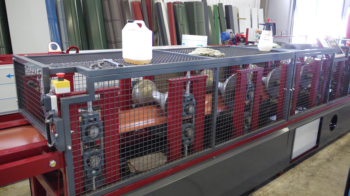 New F&P Ridge Cap Equipment