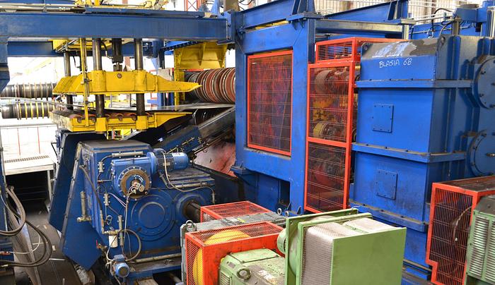 New F&P Slitting Line, 2000x16mm -36ton -120m/min. #0015