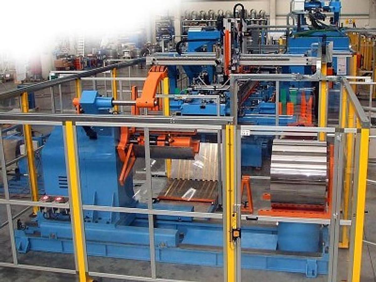 New F&P Steel Service Center: all equipment