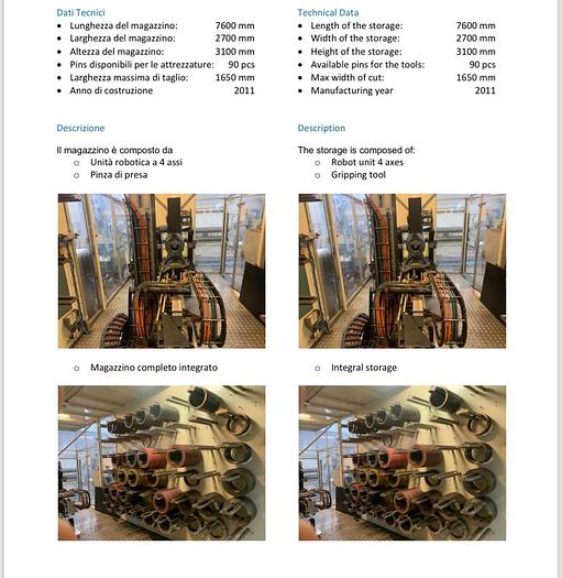 Used  *** Slitter Tooling Robot (Used) #4908