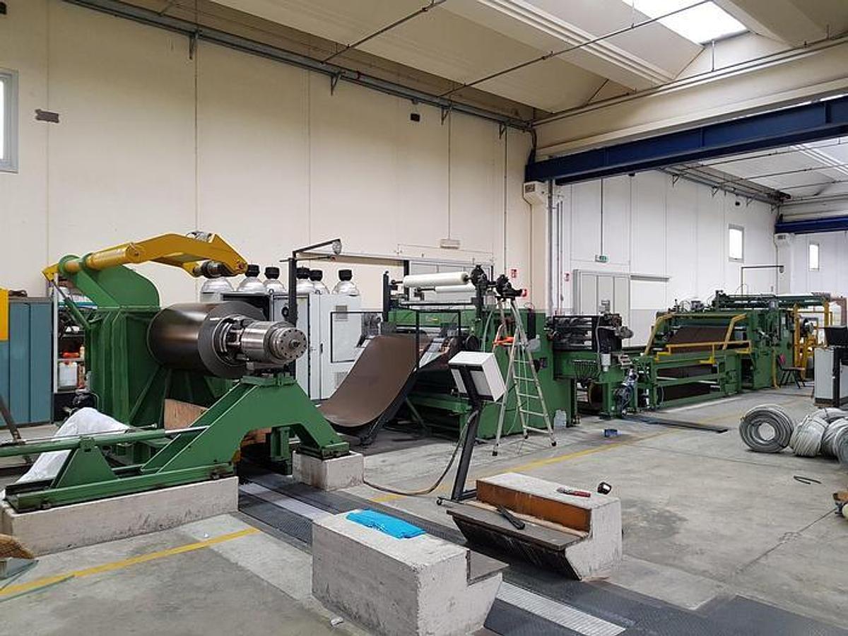 Used F&P Choice coil and sheet metal fabrication equipment for Australia