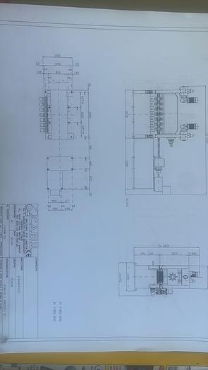 Used CAMU  1550x2mm S.S. CTL Line, Roll Feeder Type #0042.1