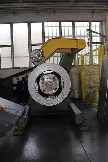 Used  CAMU  1550x2mm S.S. CTL Line, Roll Feeder Type #0042