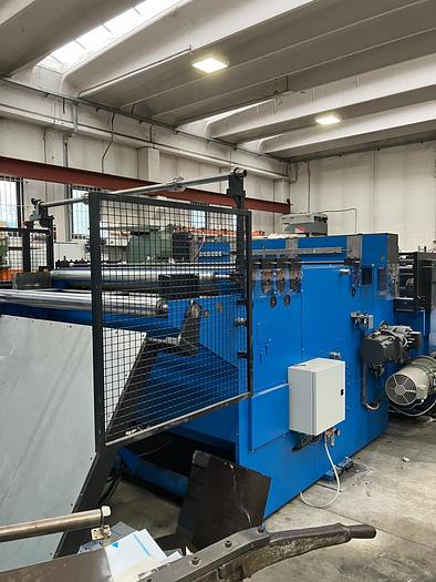 Used  GABELLA 1500x2mm Multi-Blanking Line w. mini-Recoiler #0124