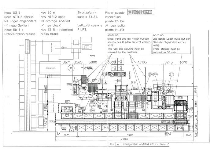 Used Finn-Power Sheet Metal FMS (Used) #4859
