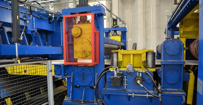 New F&P Slitting Line, 2000x16mm -36ton -120m/min. #0015