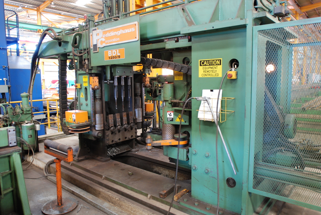 Used F&P Steel Service Center Equipment in Switzerland