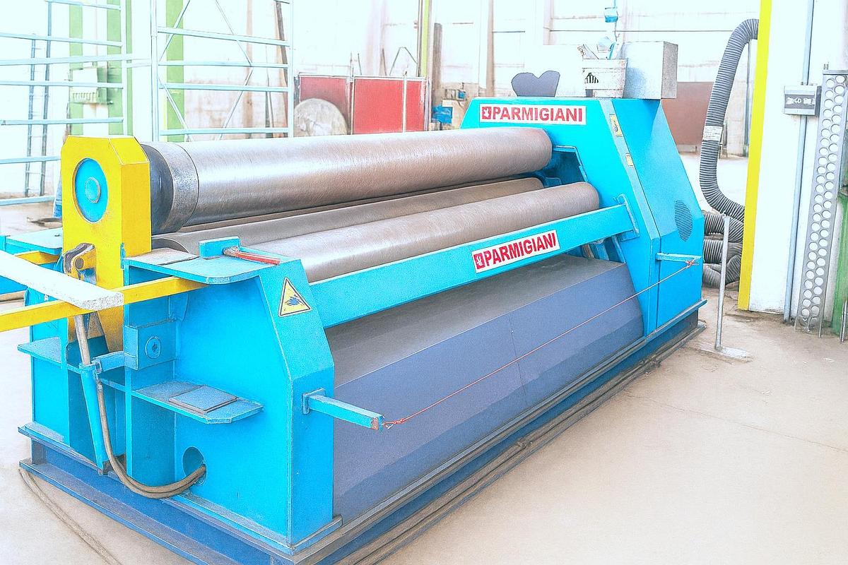 Used  PARMIGIANI 2600x12/16mm Plate Rolls