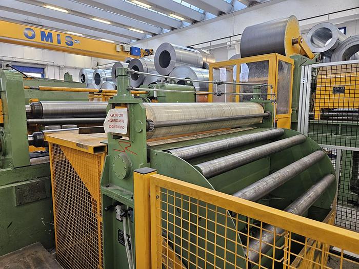 Used F&P + Other 1550mm x 5mm Slitting Line (Used) #4908