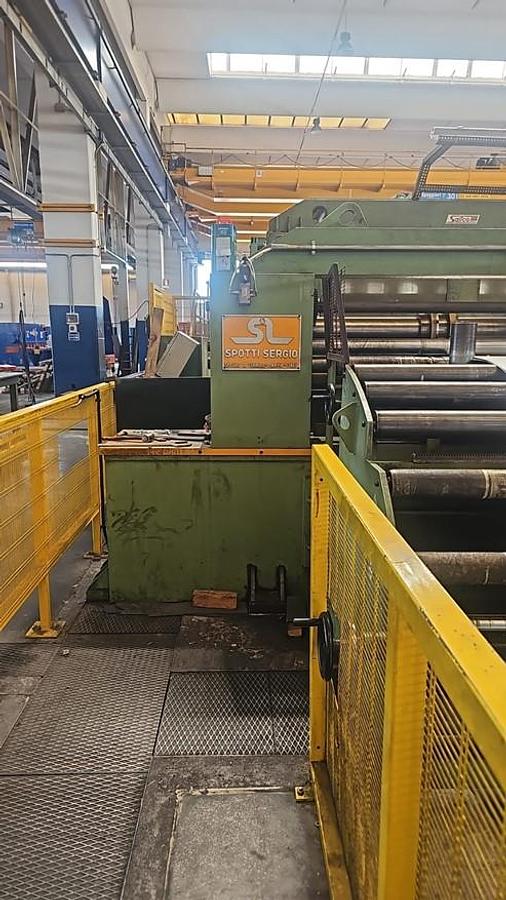 Used NOVASTILMEC etc. 2000x5mm Multi-Blanking Line