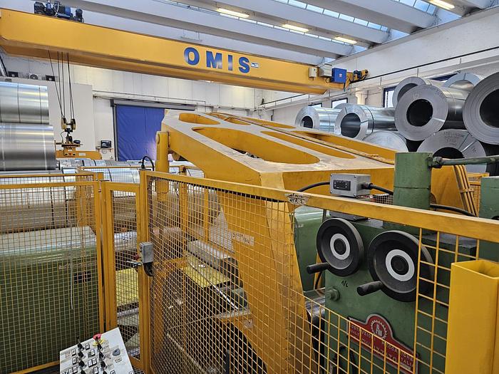 Used F&P + Other 1550mm x 5mm Slitting Line (Used) #4908