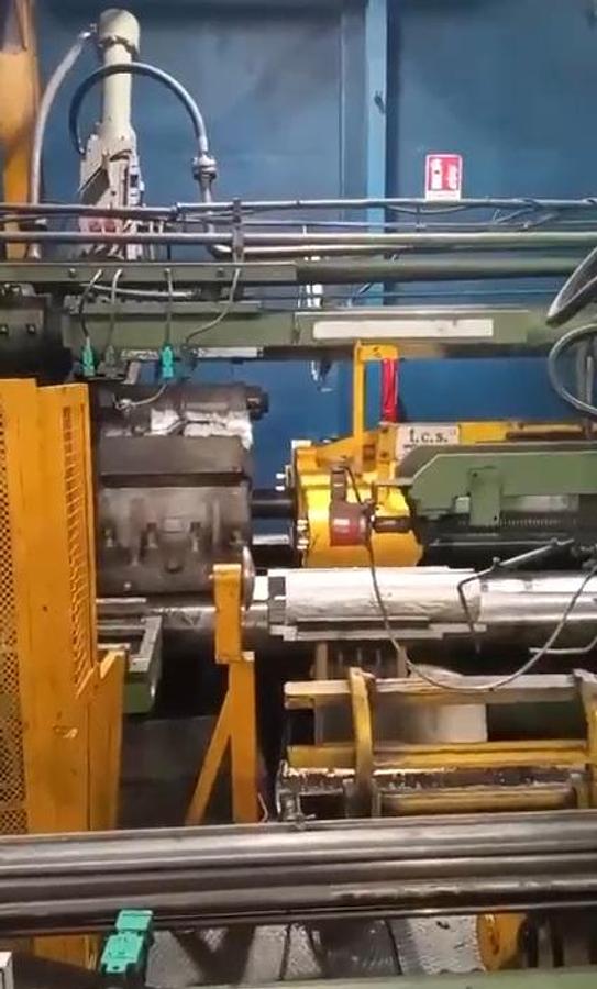 Used BREDA etc. Aluminium Profile Extrusion Line with 1600ton Press