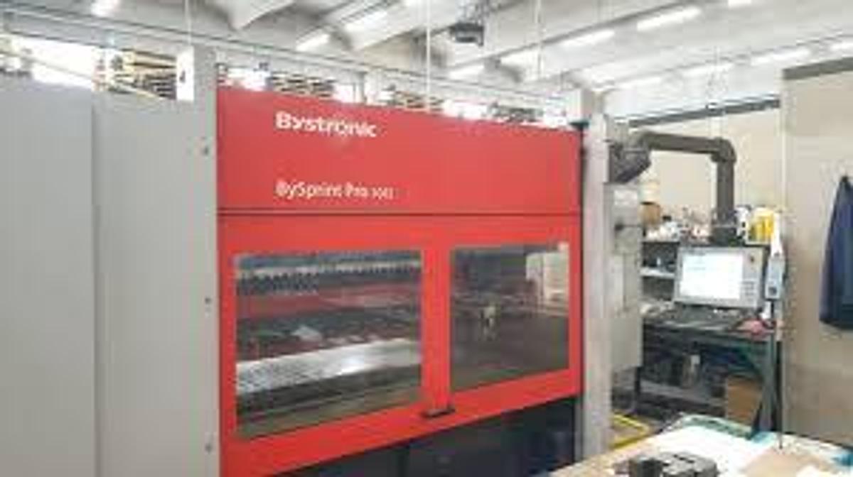 Used F&P Choice coil and sheet metal fabrication equipment for Slovenia