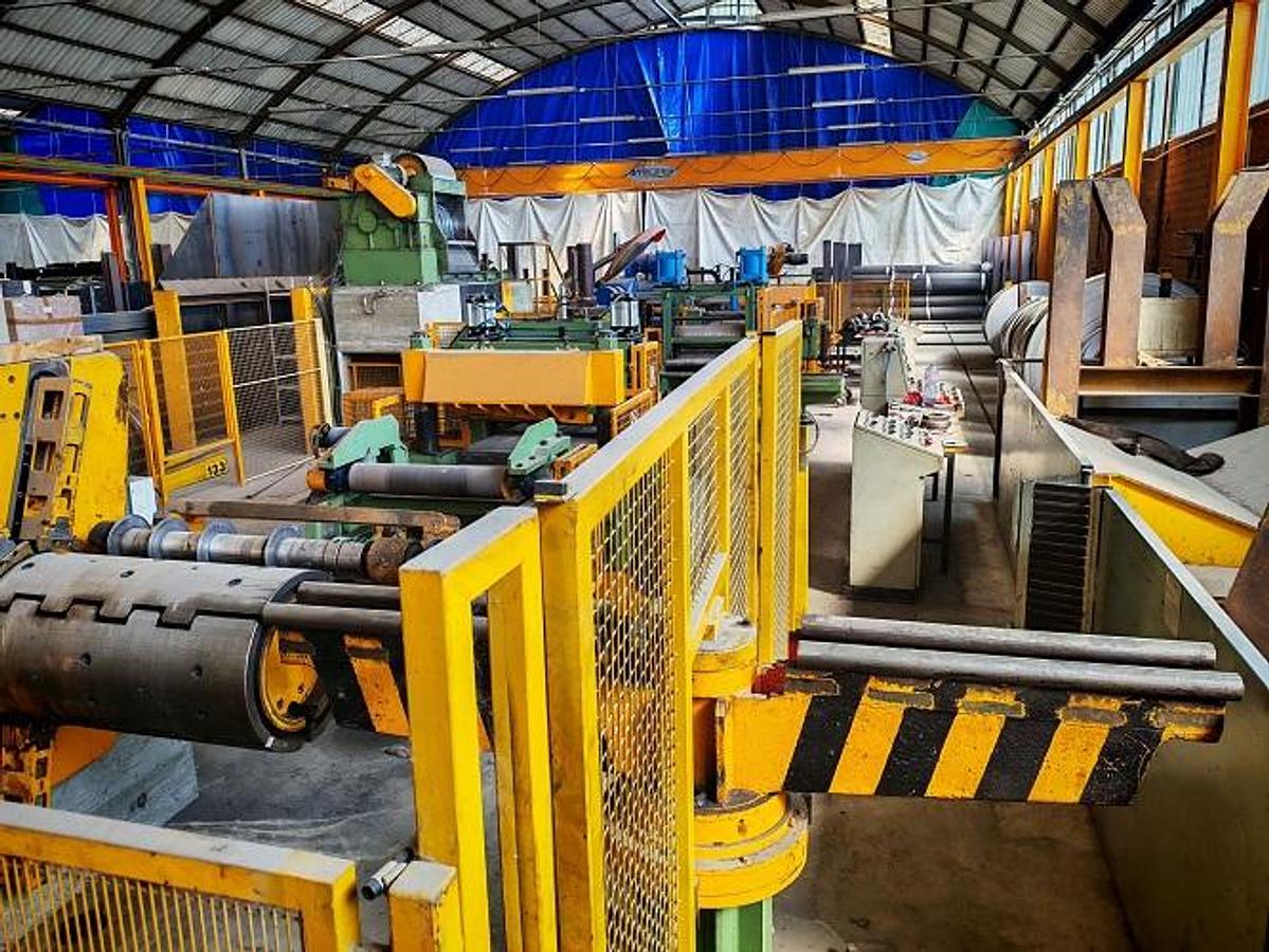 Used SCHMITZ 650x4mm Slitting Line