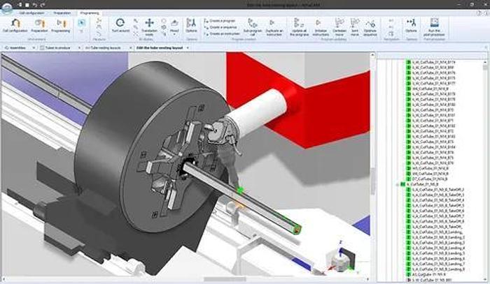 New F&P-PROMECAM Tube Lasers with Predictive Maintenance #0106