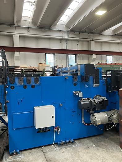Used  GABELLA 1500x2mm Multi-Blanking Line w. mini-Recoiler #0124