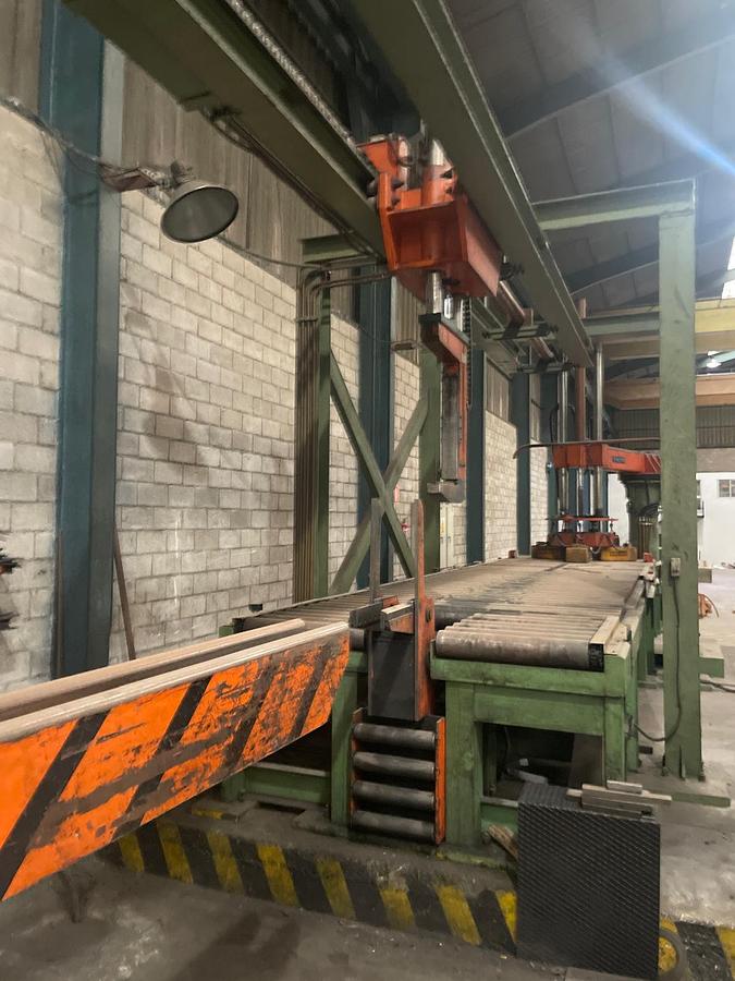 Used BONAK 1550mm x 8mm Slitting Line #0487