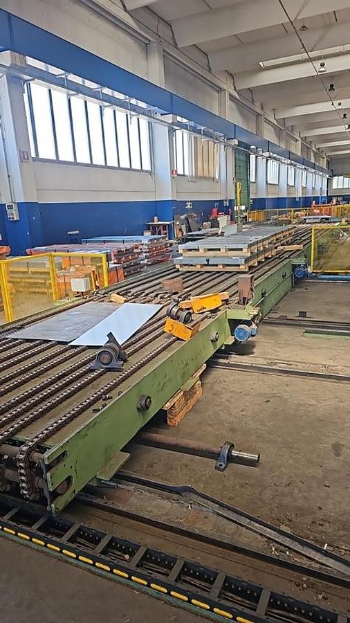 Used NOVASTILMEC etc. 2000x5mm Multi-Blanking Line
