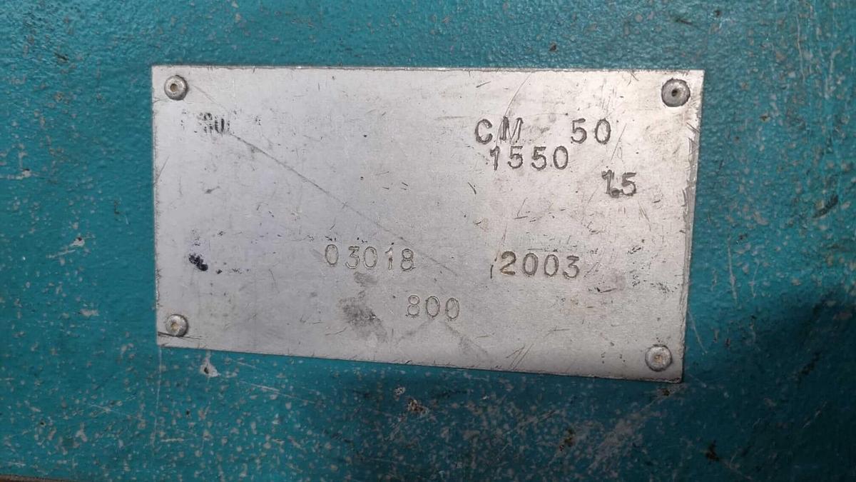 Used  BELGIUS 1500x1.5/2mm Multi-Blanking Line #4921