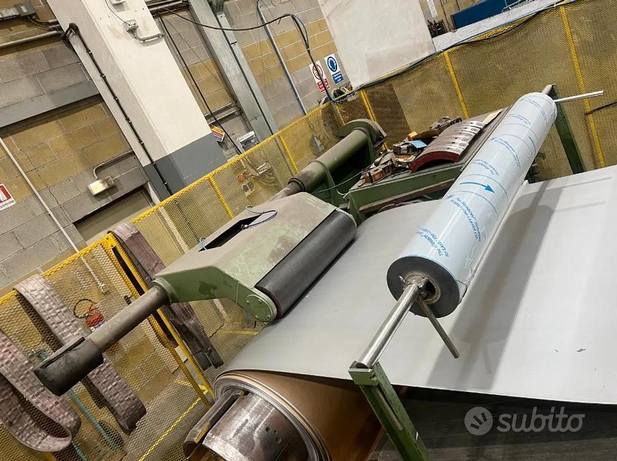 Used IMAL 2000mm x 5mm S.S. CTL Line #0550